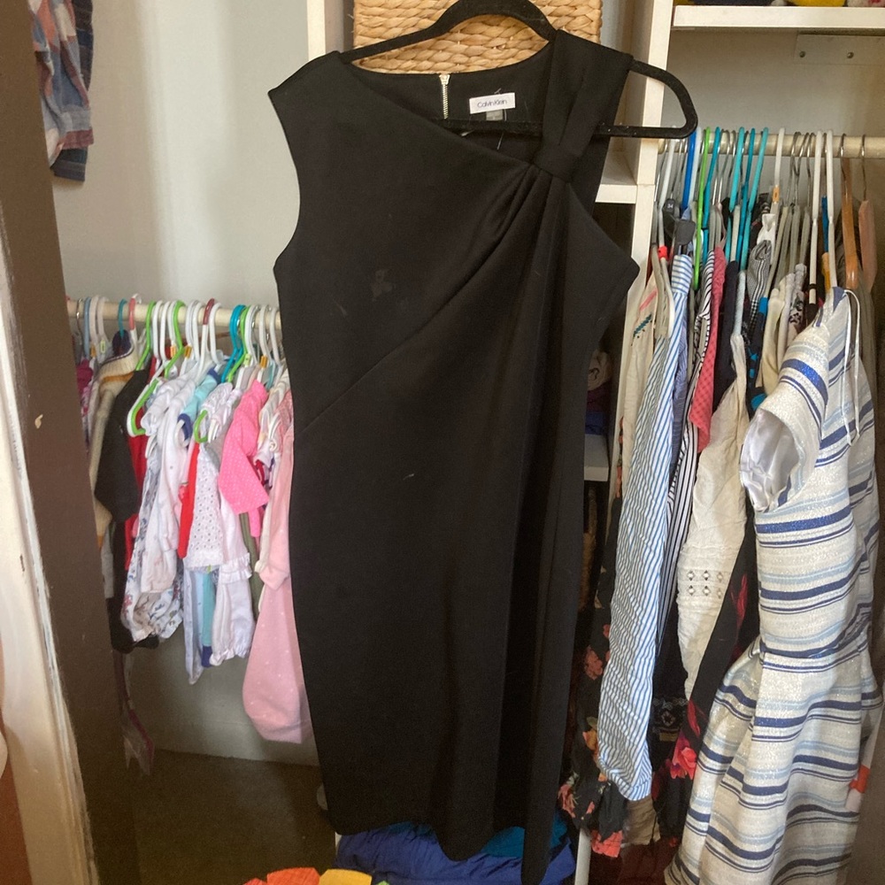 Calvin Klein knot dress